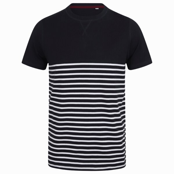 Front Row Unisex Breton Striped T-Shirt Thumbnail